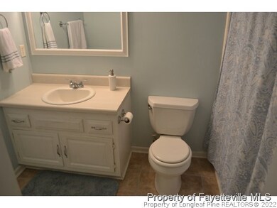 Full bath, hallway upstairs