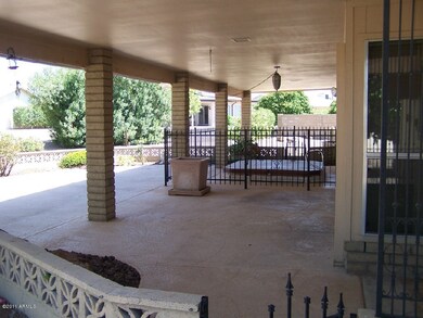 Large Covered Patio with Fenced Spa