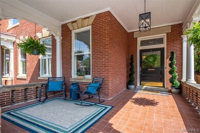 Spacious Front Porch