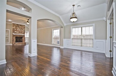 Open and spacious Living, Dining, lots of space for entertaining, Beautiful floors.