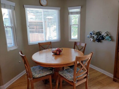 Breakfast area in the kitchen