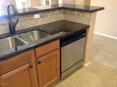 kitchen with new dishwasher