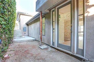 Private entry way. 