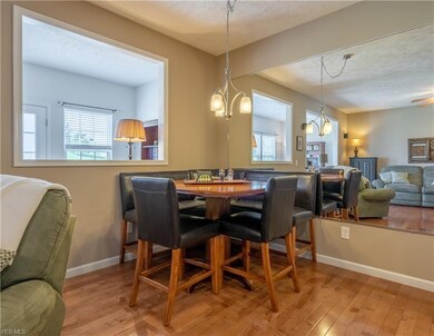 Dinette - This lovely table and chairs stay with t