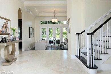 Foyer and Living Room
