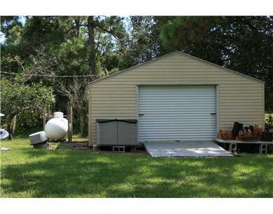Exterior Front. Full house generator