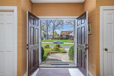 Front Doors open