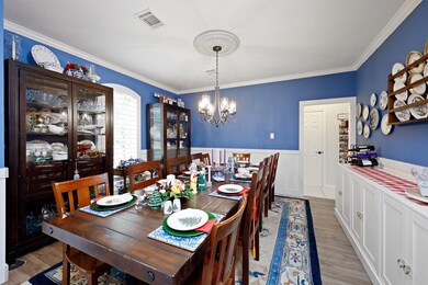 Beautiful formal dining room perfectly situated be