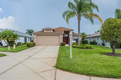 An extra long driveway provides additional parking