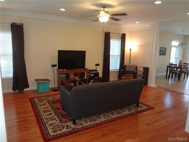 Living Room With Hardwood Floors, High Ceilings, R