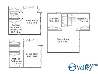 2nd Story Floorplan