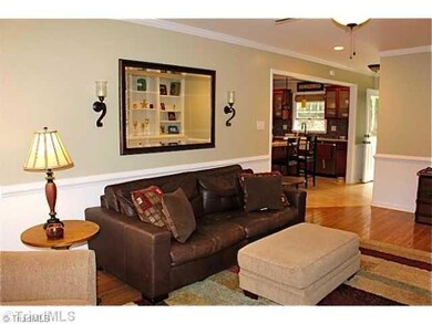 Den/Family/Great Room. The large den is open to the kitchen, yet is still a separate, beautiful, room.