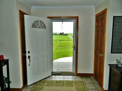 Entry/Foyer. Featuring two coat closets and a spac