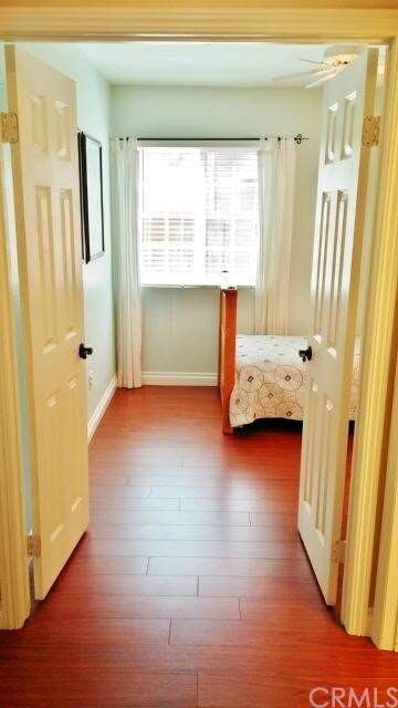Bedroom with french doors
