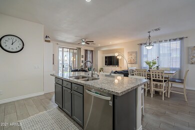 Large kitchen island