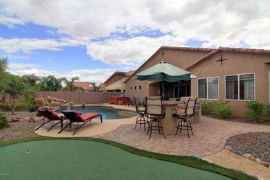 Putting Green & Built In Barbeque