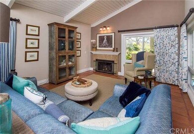 Great room living area looks out onto ocean view a