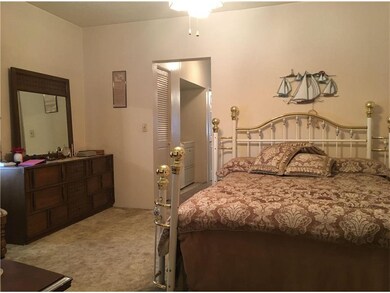 Main floor bedroom in unit 708