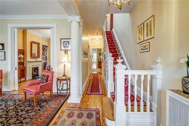 Foyer view into home....