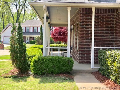 Lovely Front Porch faces South
