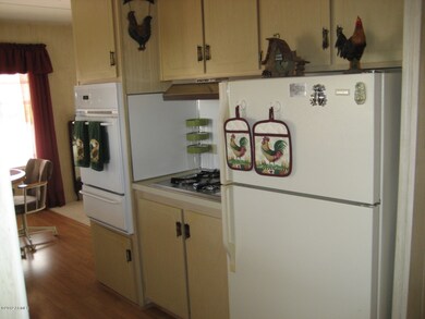 View of Kitchen from Laundry Room