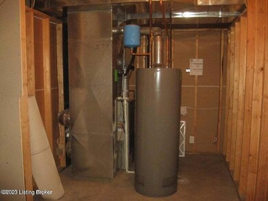 unfinished area Bsmt