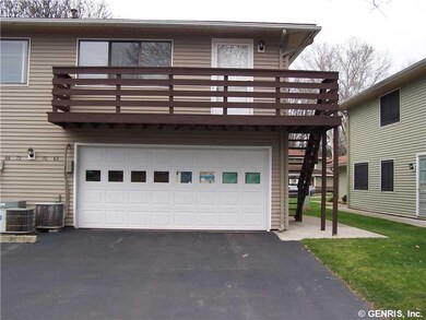 Exterior Front Garage and Deck to Condo