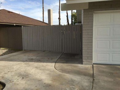 RV Gate and parking slab