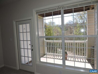 Private rear condo with view to the woods.