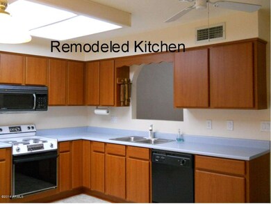 Remodeled kitchen