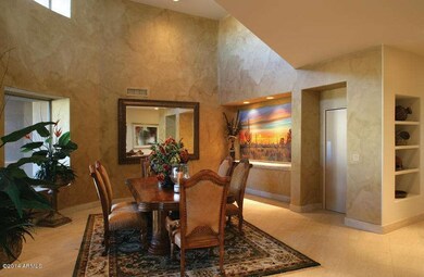 Dining Room with views to Apache Peak