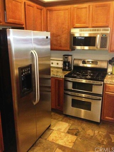 Kitchen with slate flooring