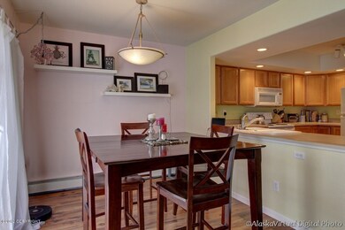 Kitchen Open to Dining