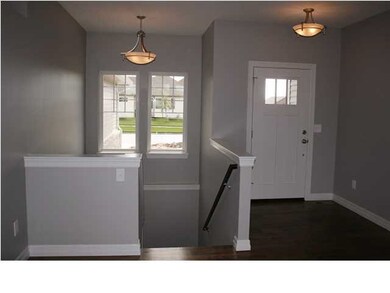 U-Shaped Stairs lead to the view out basement