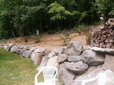 Landscaped Rock Wall
