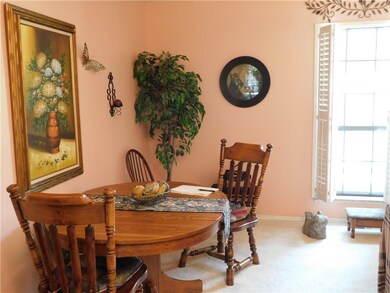 Dining portion of the formal living/dining.