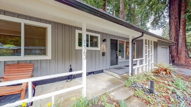 Covered front porch