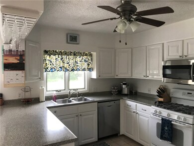 Spacious kitchen view