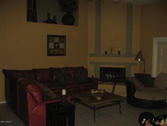 Fireplace in Family Room