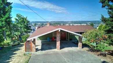 Enjoy this deep carport and ample driveway parking.  Gorgeous valley views from this lovely home!