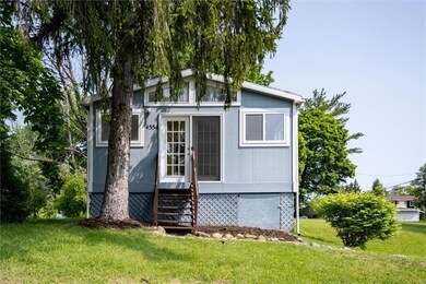 Front view form Clover rd