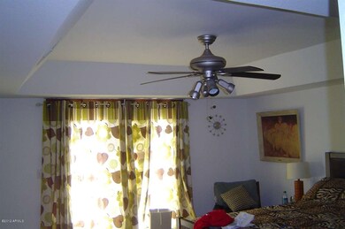 Master Bedroom with Tray Ceiling