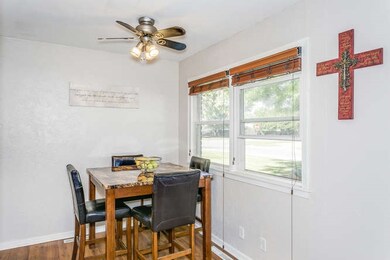 Open to kitchen