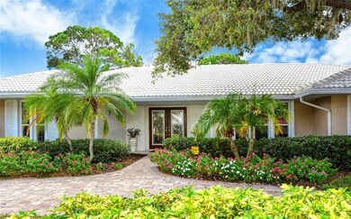 Front of House with Paver Walkway