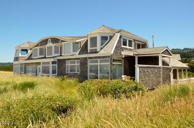 Beach side view of home