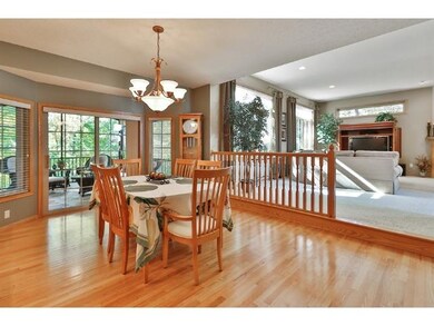 Informal dining area that walks out to the 16x14 m