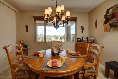 Tortolita Mountain View from Dining Area