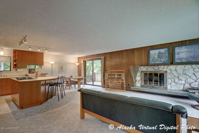 Great Room at sde yard sliding door
