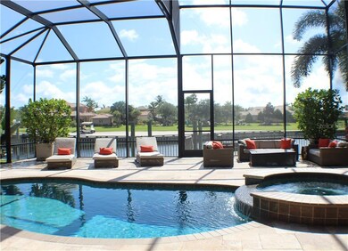 Extended pool deck and view
