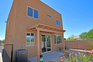 Backyard with patio